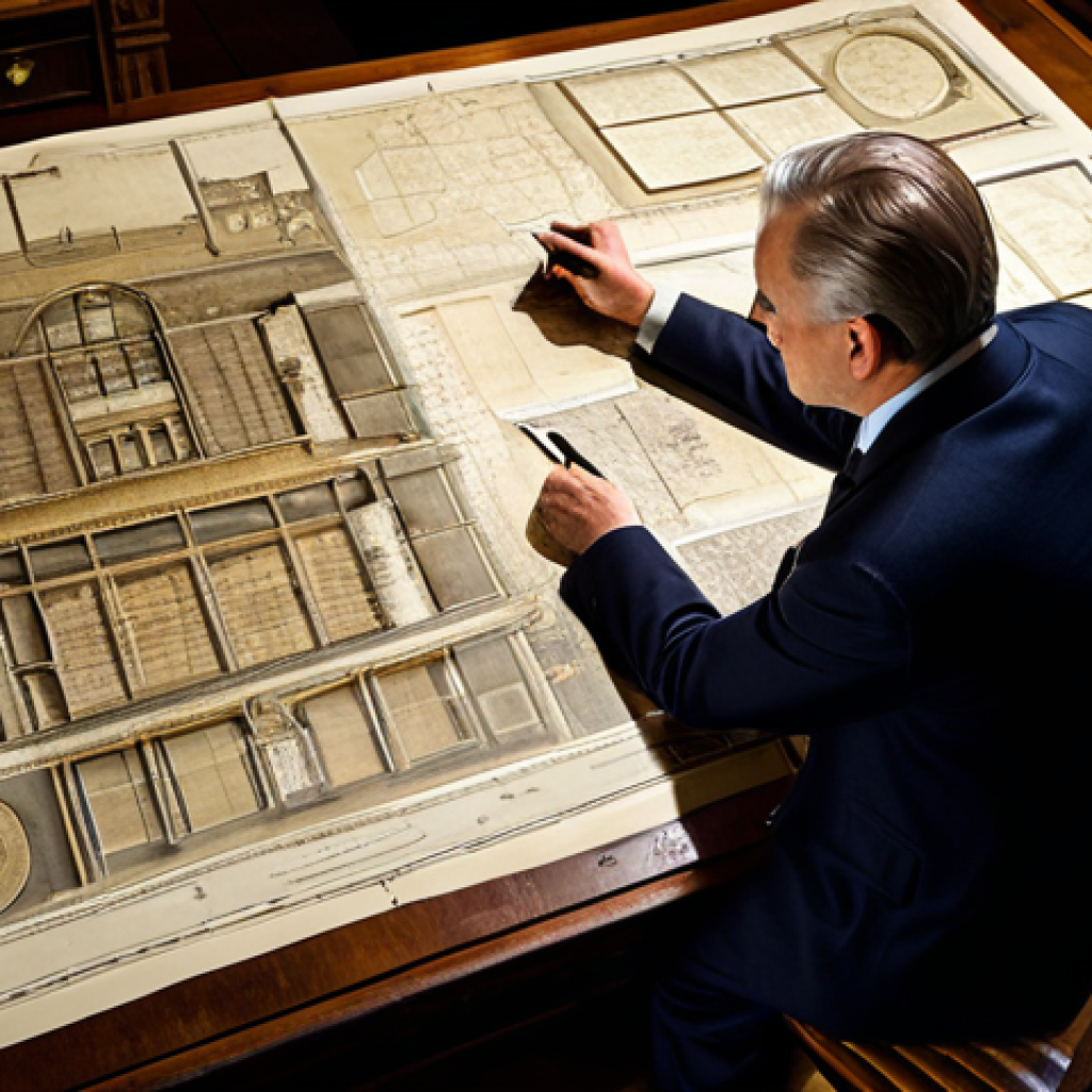건축평가사의 직업 만족도를 높이는 방법 - Historical Immersion**
"A distinguished architect, fully clothed in professional attire, meticulous...
