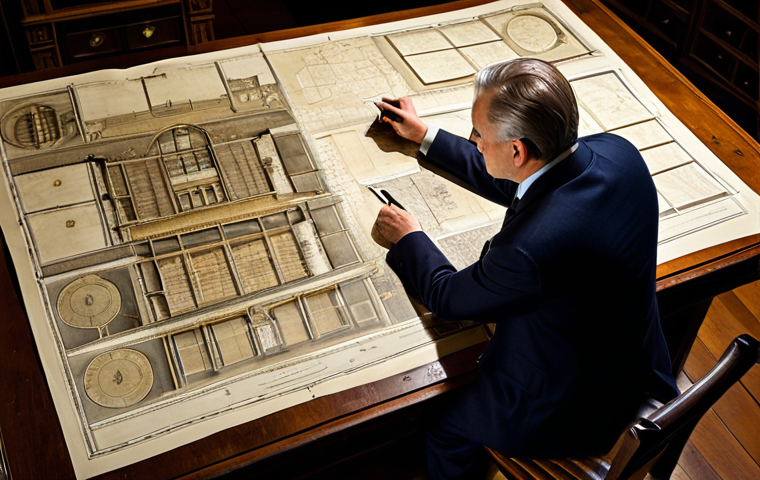 건축평가사의 직업 만족도를 높이는 방법 - Historical Immersion**

"A distinguished architect, fully clothed in professional attire, meticulous...